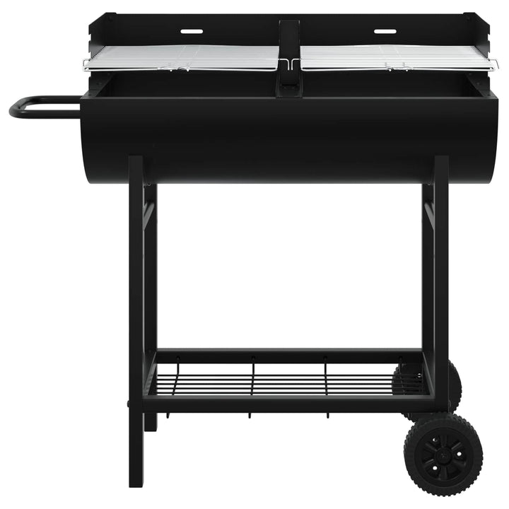 Kulgrill 96,5 x 42,5 x 88,5 cm Sort