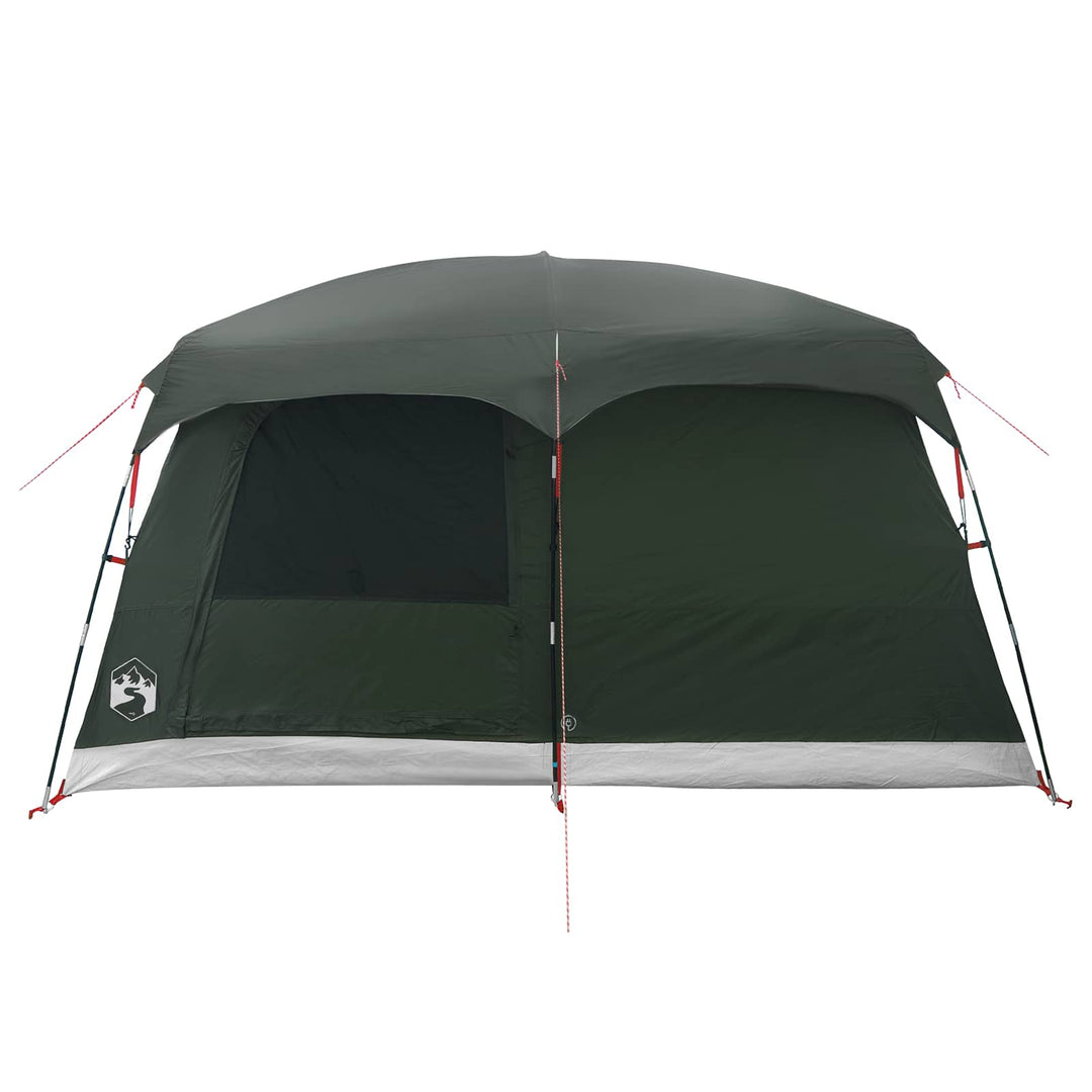 Familietelt med tag Army Grøn 320 x 210 x 180 cm Polyester