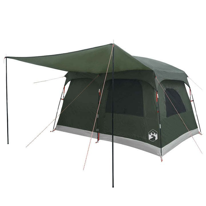 Familietelt med tag Army Grøn 380 x 260 x 190 cm Polyester