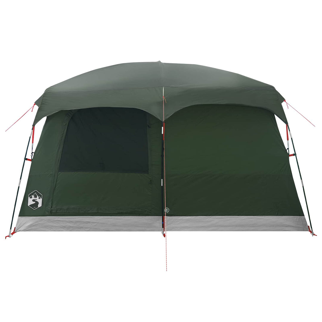Familietelt med tag Army Grøn 380 x 260 x 190 cm Polyester