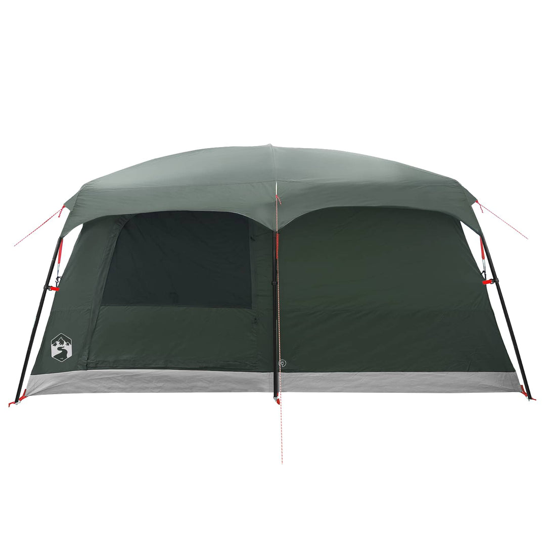 Familietelt Army Grøn 420 x 305 x 200 cm Polyester og Stål