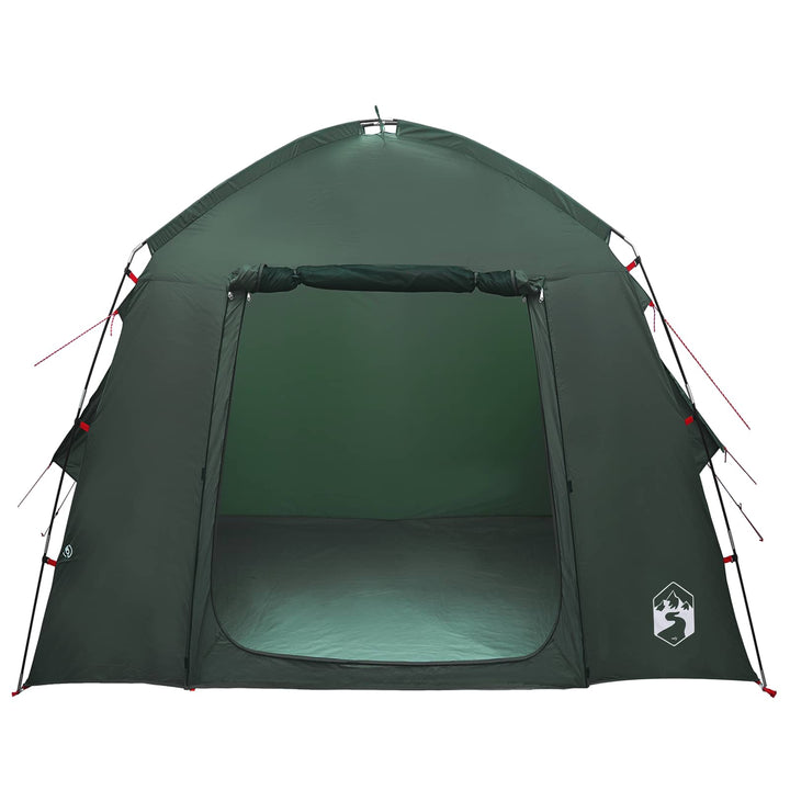 Hyttetelt med tag Army Grøn 210 x 210 x 138 cm Polyester