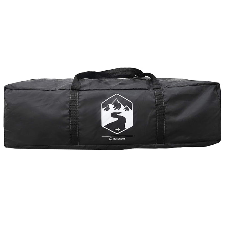 Hyttetelt med tag Hvid Blackout 210 x 210 x 138 cm Polyester