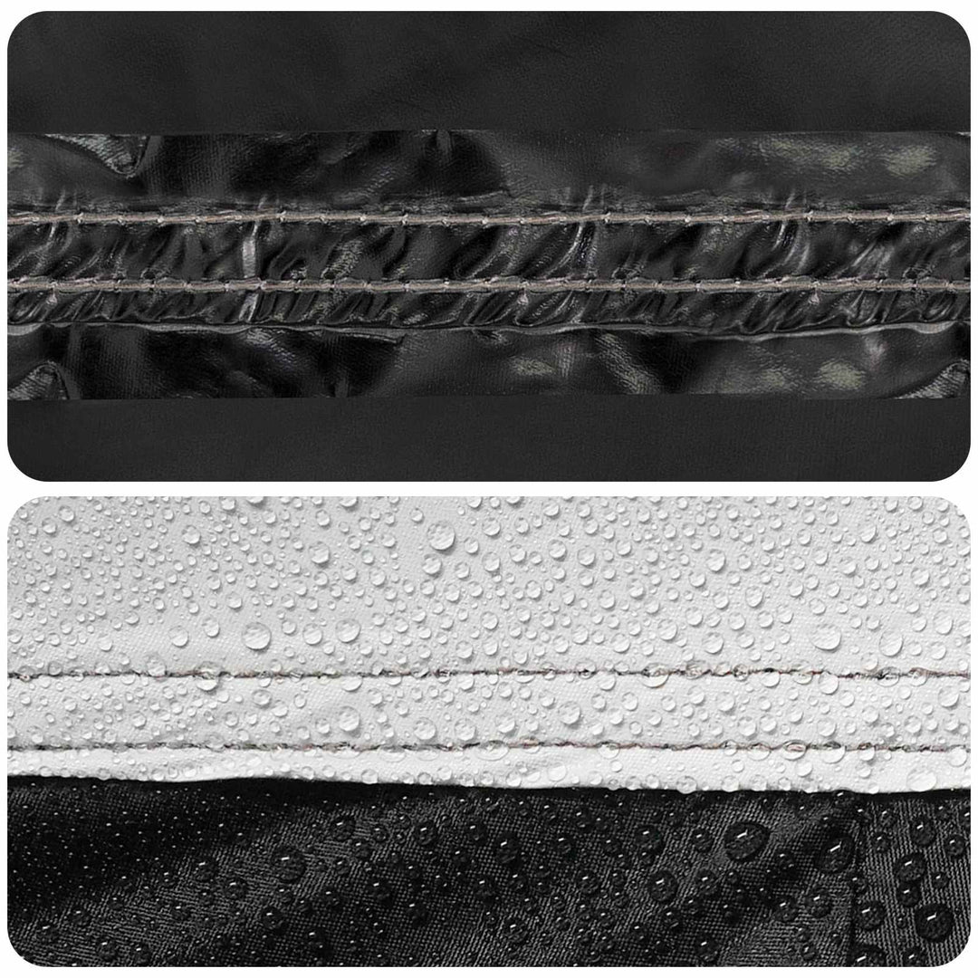 Hyttetelt med tag Hvid Blackout 210 x 210 x 138 cm Polyester