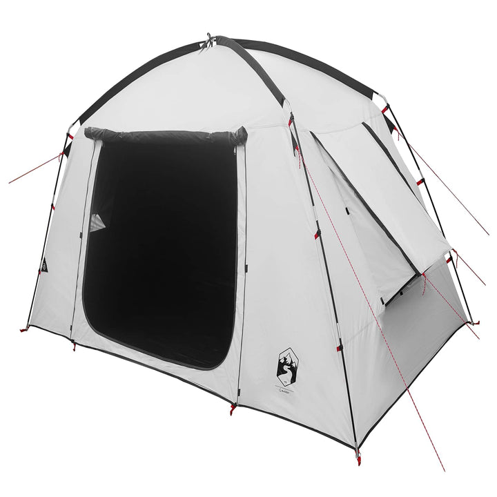 Hyttetelt med tag Hvid Blackout 210 x 210 x 138 cm Polyester