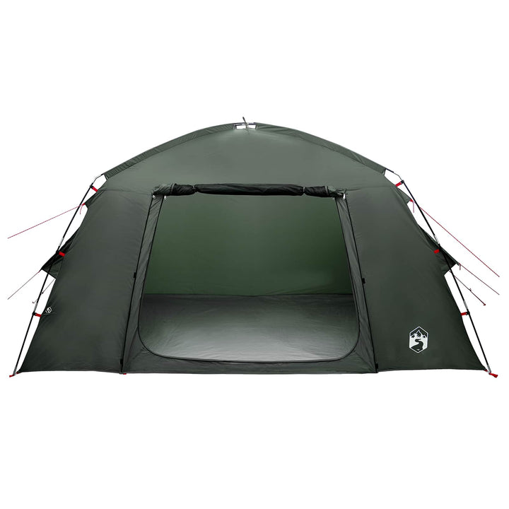 Hyttetelt med tag Army Grøn 300 x 210 x 156 cm Polyester