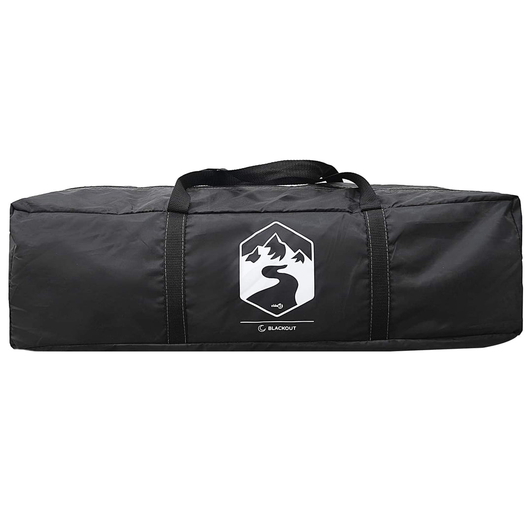 Hyttetelt med tag Hvid Blackout 300 x 210 x 156 cm Polyester