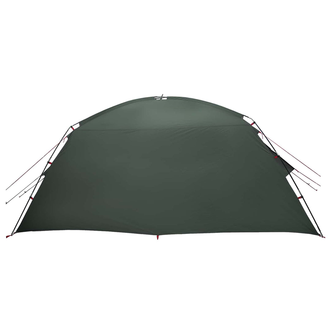 Hyttetelt med tag Army Grøn 400 x 210 x 180 cm Polyester