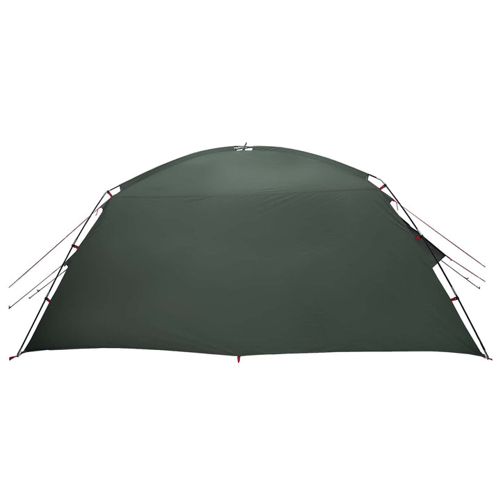 Hyttetelt med tag Army Grøn 400 x 210 x 180 cm Polyester