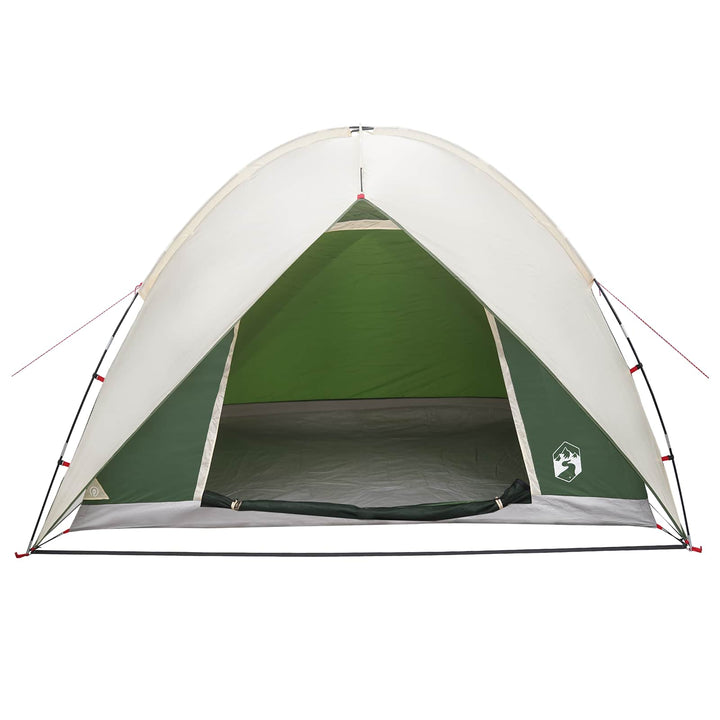 Camping telt med regnslag vandafvisende Grøn 245 x 245 x 149 cm
