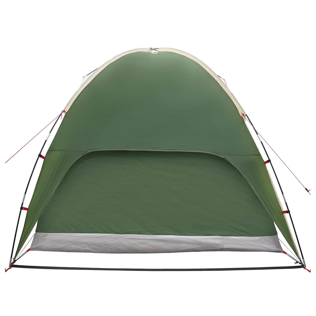 Camping telt med regnslag vandafvisende Grøn 245 x 245 x 149 cm