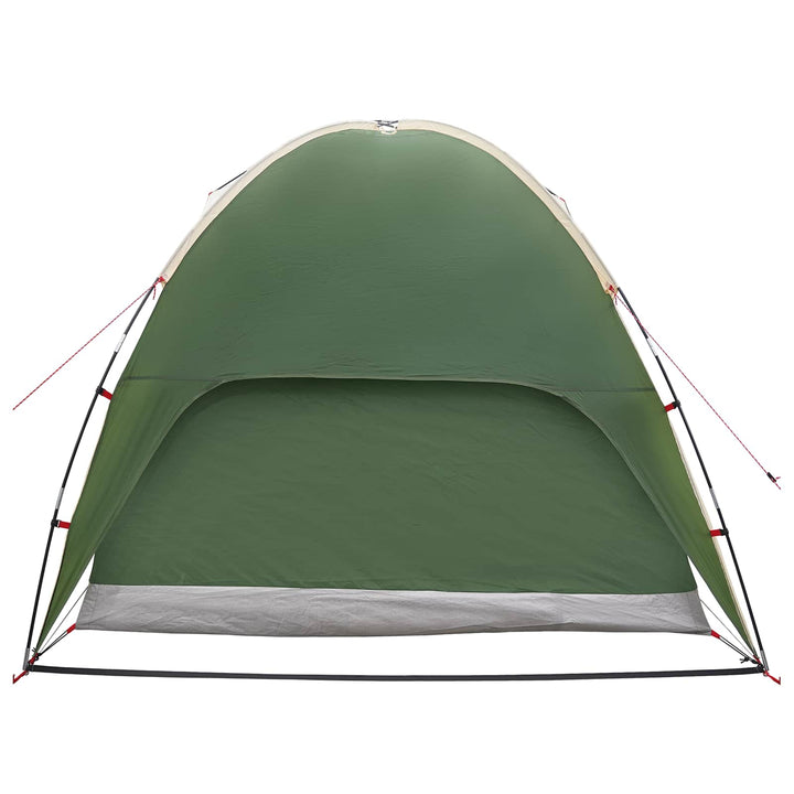 Camping telt med regnslag vandafvisende Grøn 245 x 245 x 149 cm