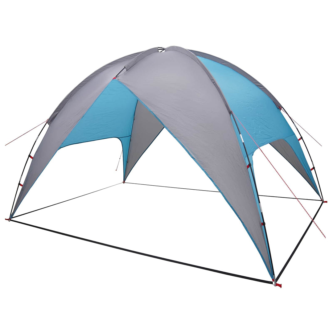 Camping telt med regnslag vandafvisende Blå 245 x 245 x 149 cm