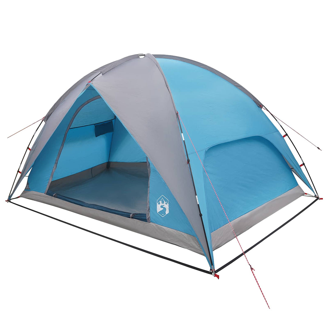 Camping telt med regnslag vandafvisende Blå 310 x 245 x 160 cm