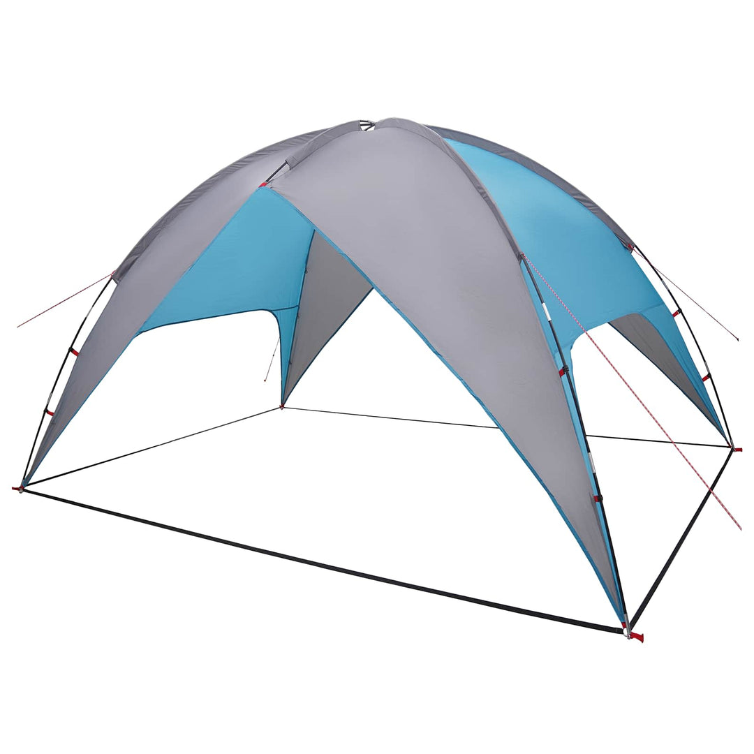 Camping telt med regnslag vandafvisende Blå 310 x 245 x 160 cm