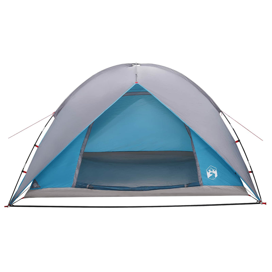 Camping telt med regnslag vandafvisende Blå 310 x 245 x 160 cm