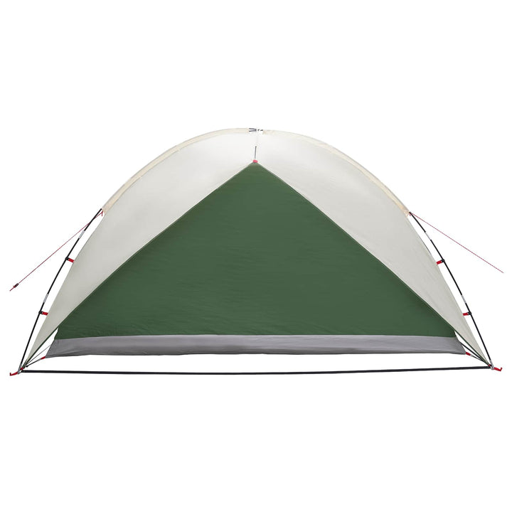 Camping telt med regnslag vandafvisende Grøn 360 x 245 x 185 cm
