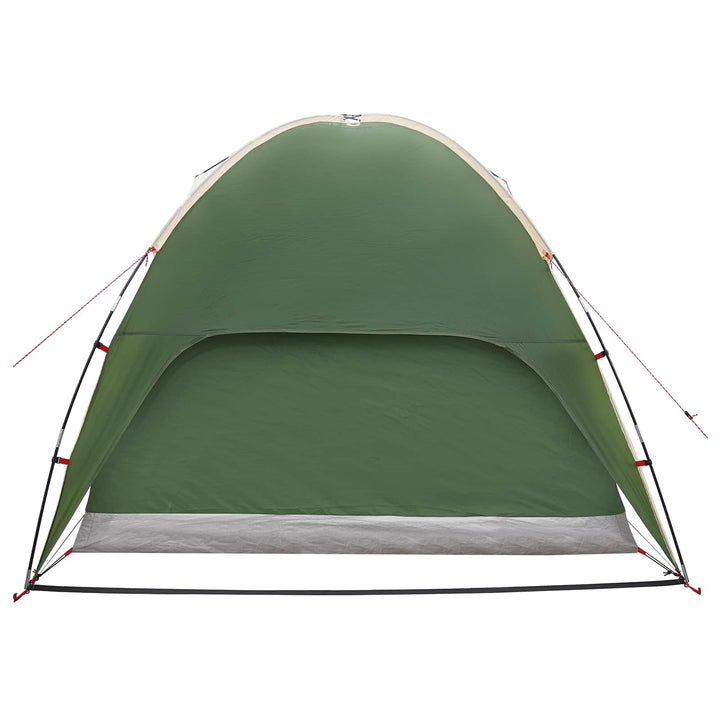 Camping telt med regnslag vandafvisende Grøn 360 x 245 x 185 cm