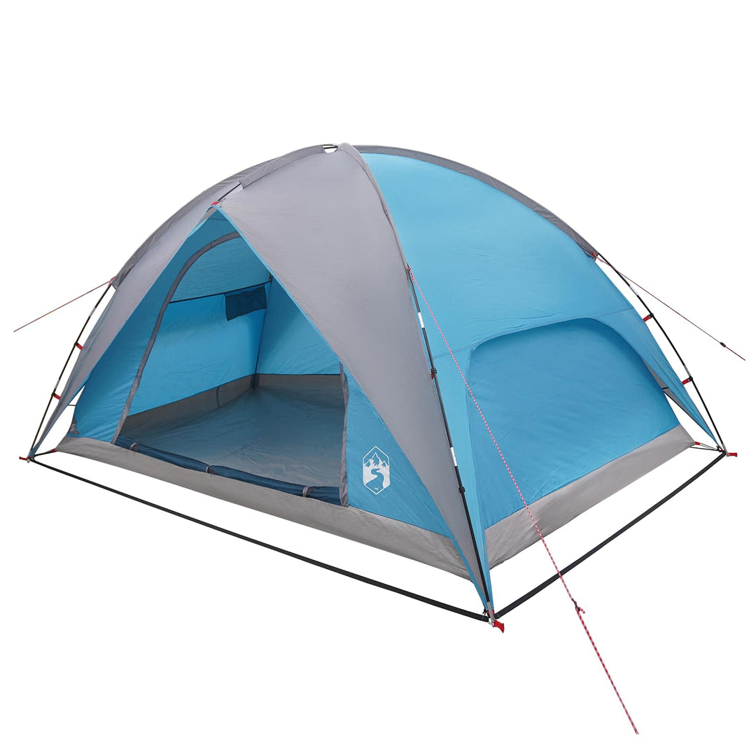 Camping telt med regnslag vandafvisende Blå 360 x 245 x 185 cm