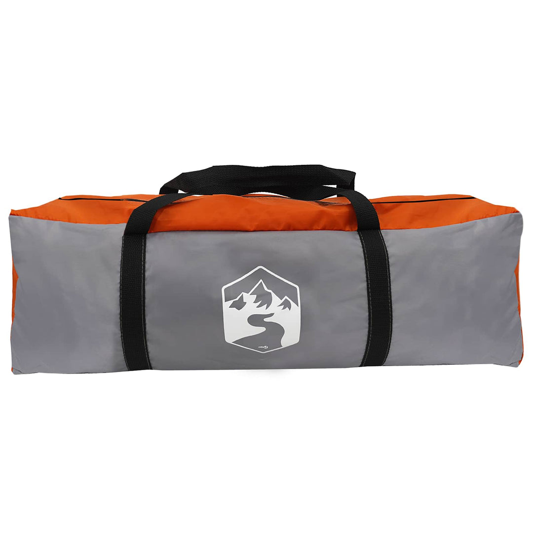 Bil Telt Grå og orange 239 x 210 x 210 cm Polyester og Stål