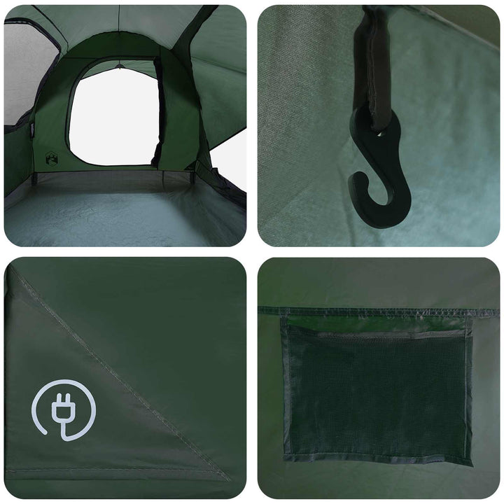 Bil Telt med tag Army Grøn 239 x 210 x 210 cm Polyester og Stål