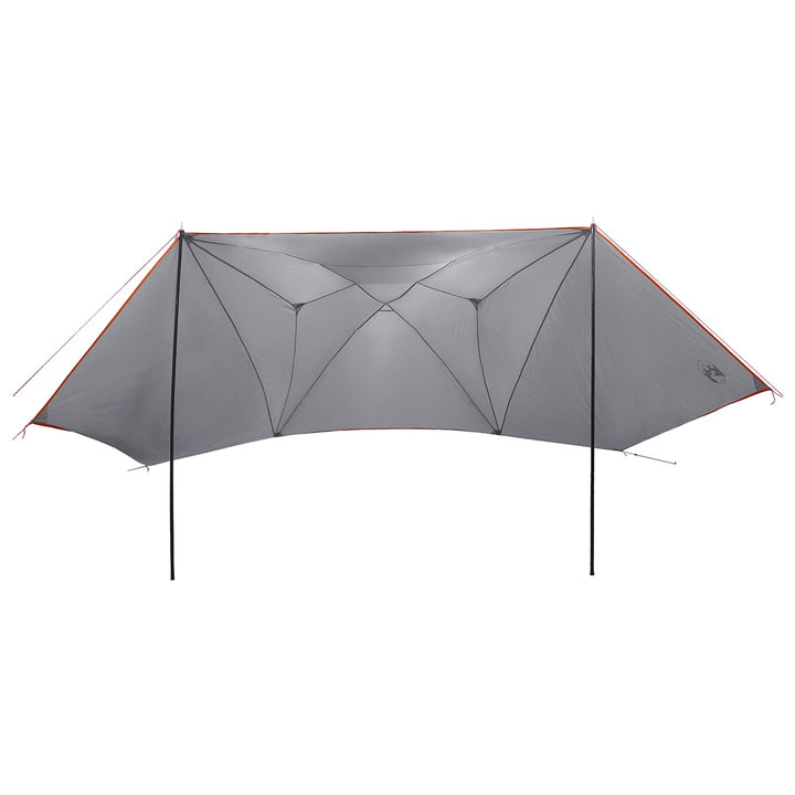 Bil Telt 350 x 250 cm Grå og orange Polyester og Stål