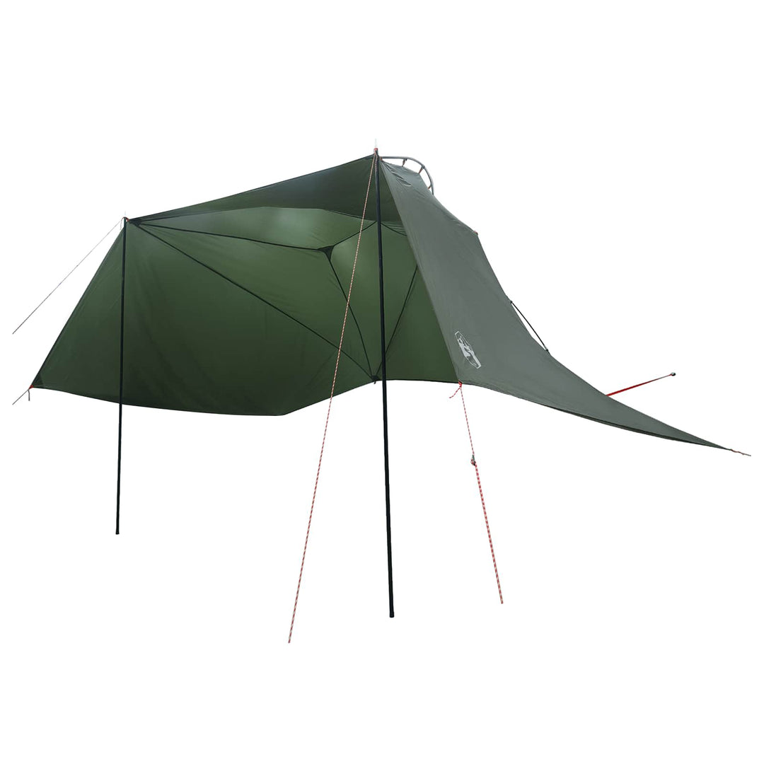 Bil Telt med tag Army Grøn 350 x 250 cm Polyester og Stål