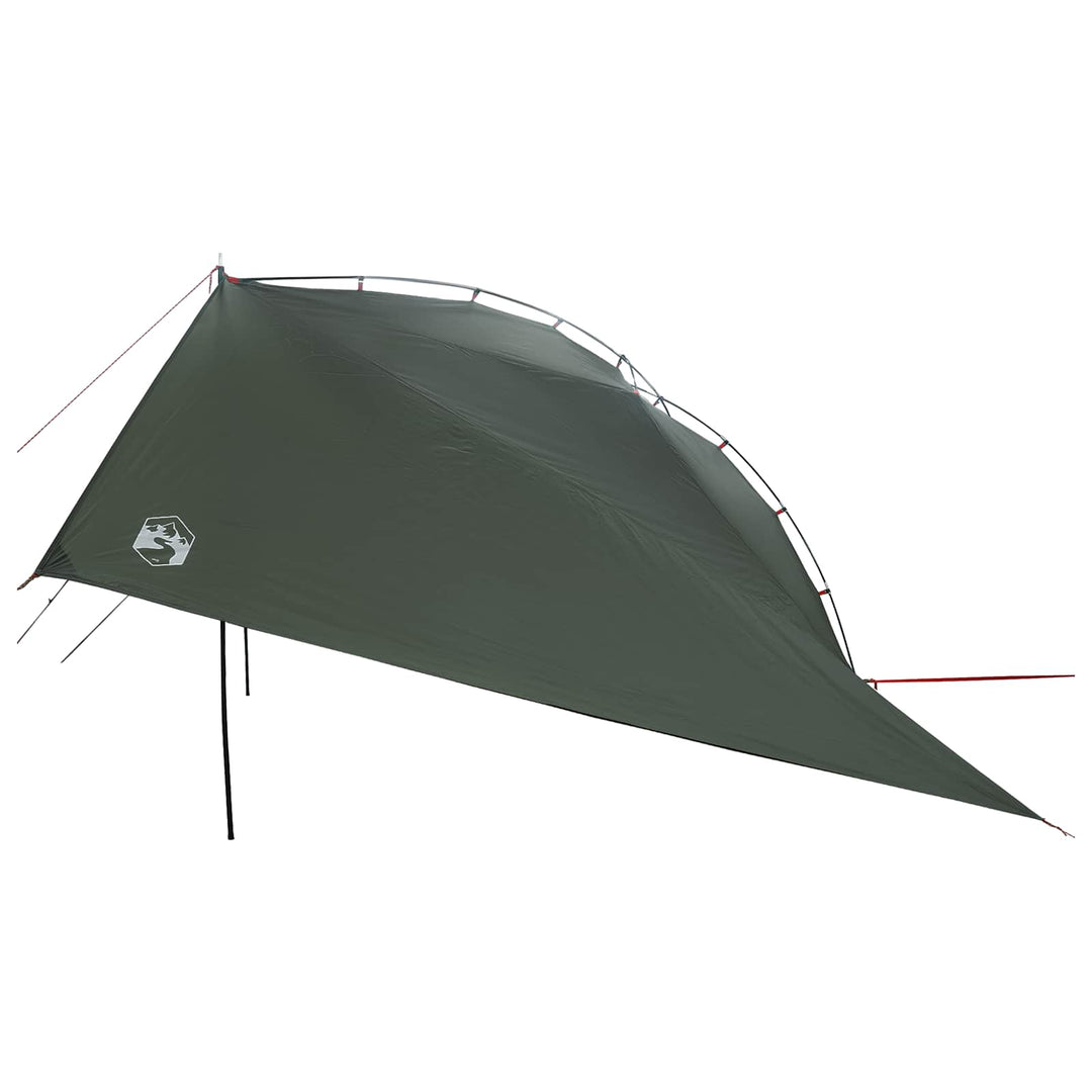 Bil Telt med tag Army Grøn 350 x 250 cm Polyester og Stål