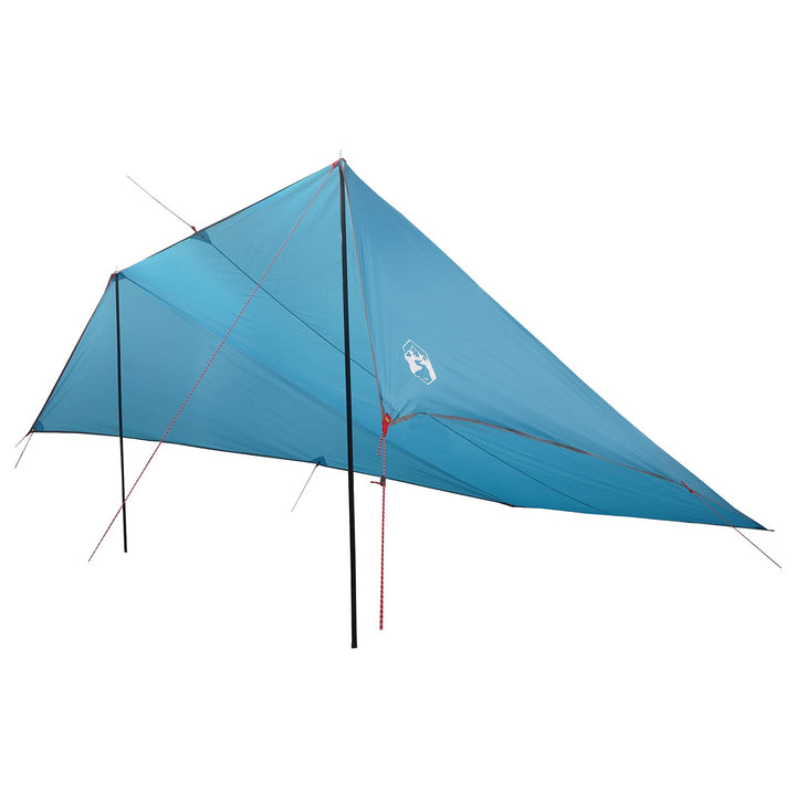Fartøjs Markise Blå 500 x 515 x 215 cm Polyester og Stål