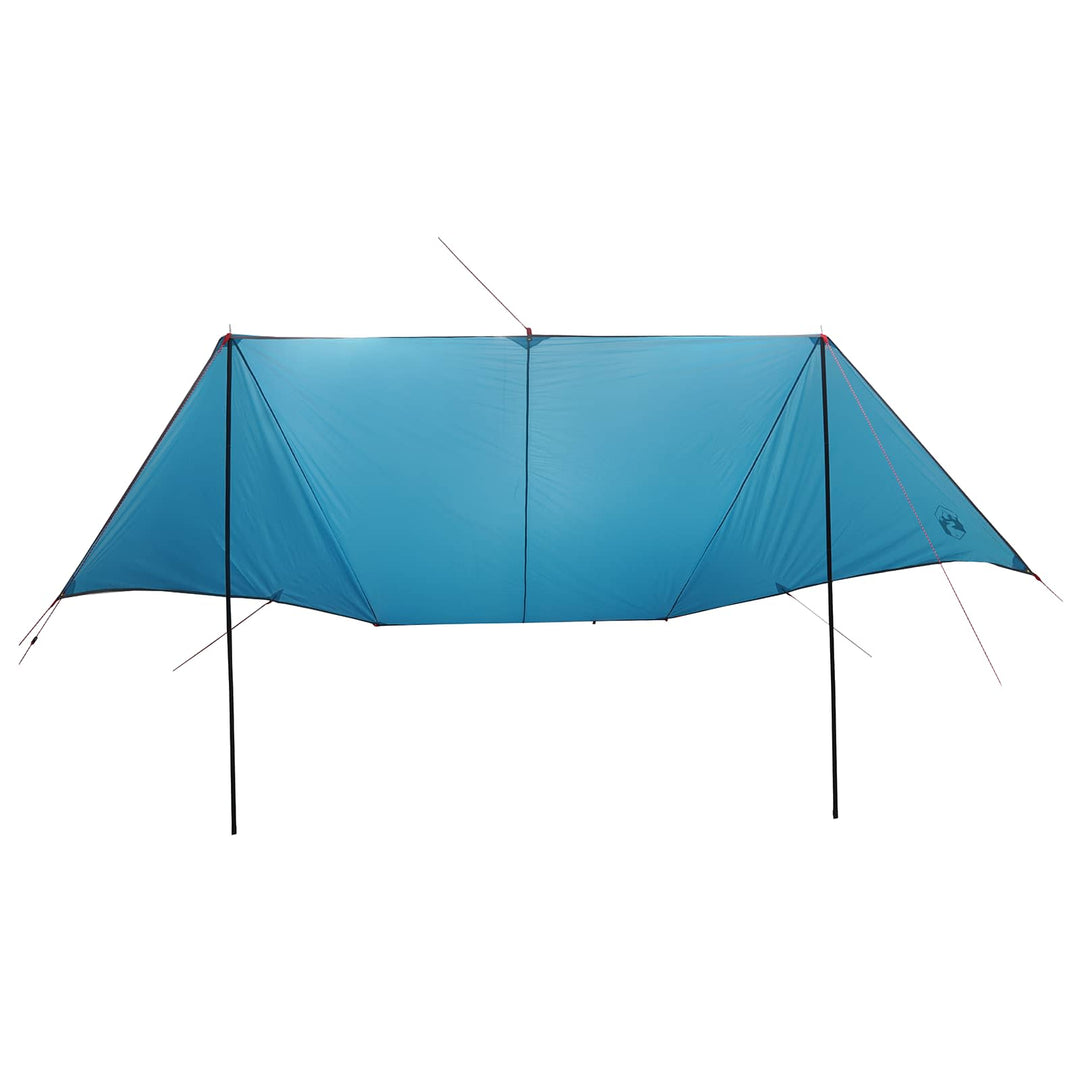 Fartøjs Markise Blå 500 x 515 x 215 cm Polyester og Stål