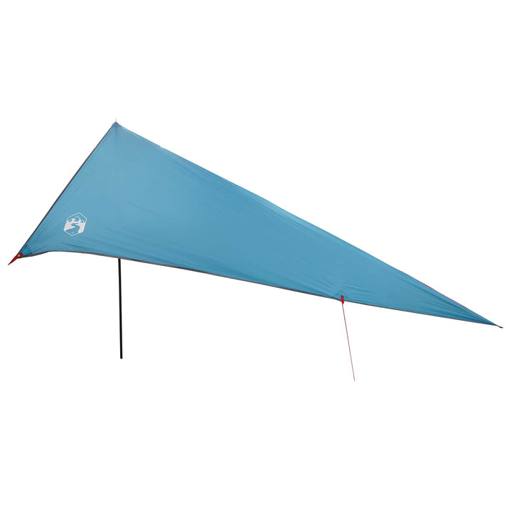 Fartøjs Markise Blå 500 x 515 x 215 cm Polyester og Stål