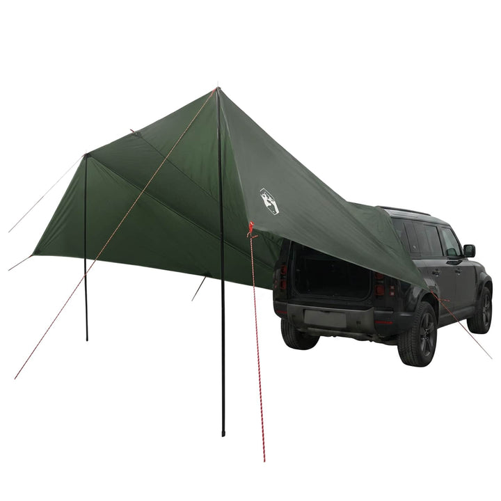 Fartøjs Markise Army grøn 500 x 515 x 215 cm Polyester og Stål