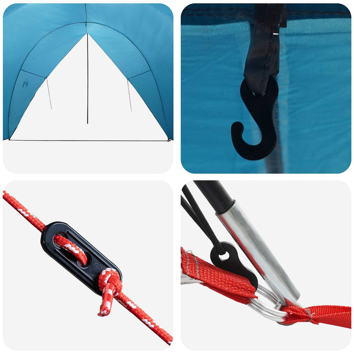 Tailgate awning vandafvisende 405 x 280 x 220 cm Blå