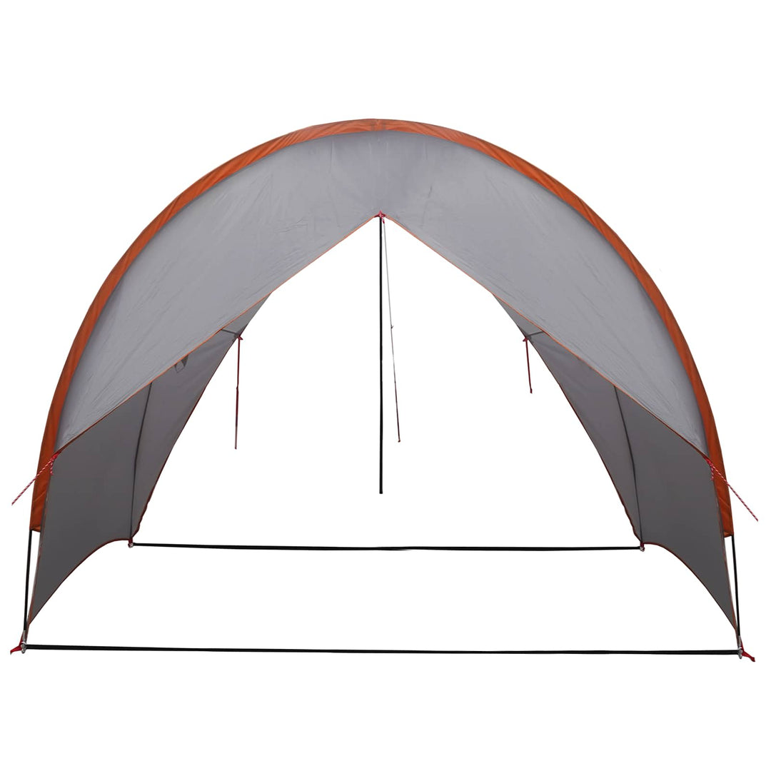Tailgate awning vandafvisende Grå og orange 405 x 280 x 220 cm