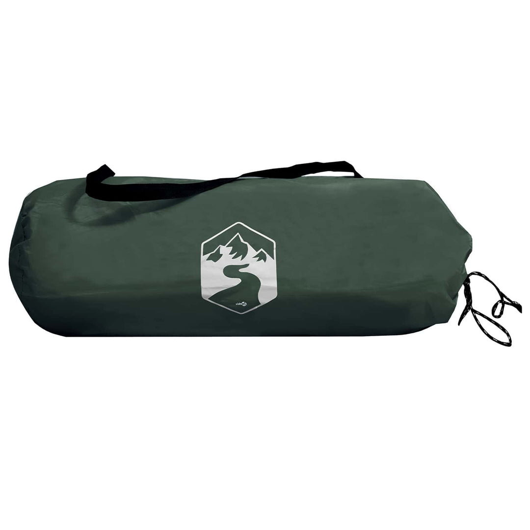 Camping tarp med mesh vægge Army Grøn 340 x 260 x 220 cm