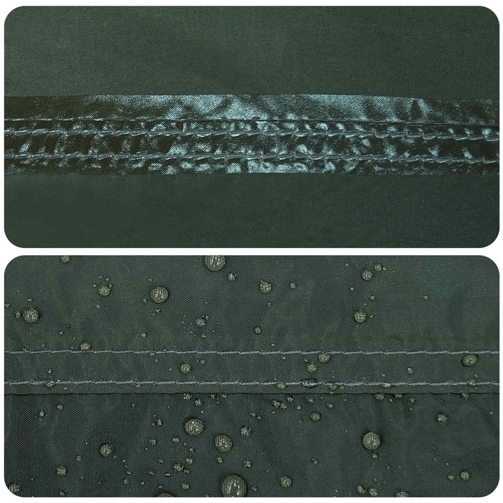 Camping tarp med mesh vægge Army Grøn 340 x 260 x 220 cm