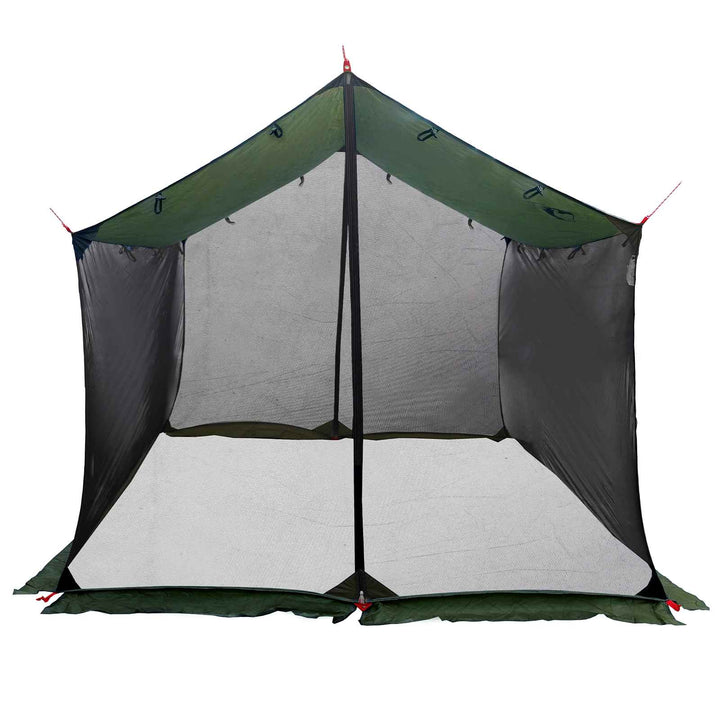 Camping tarp med mesh vægge Army Grøn 340 x 260 x 220 cm