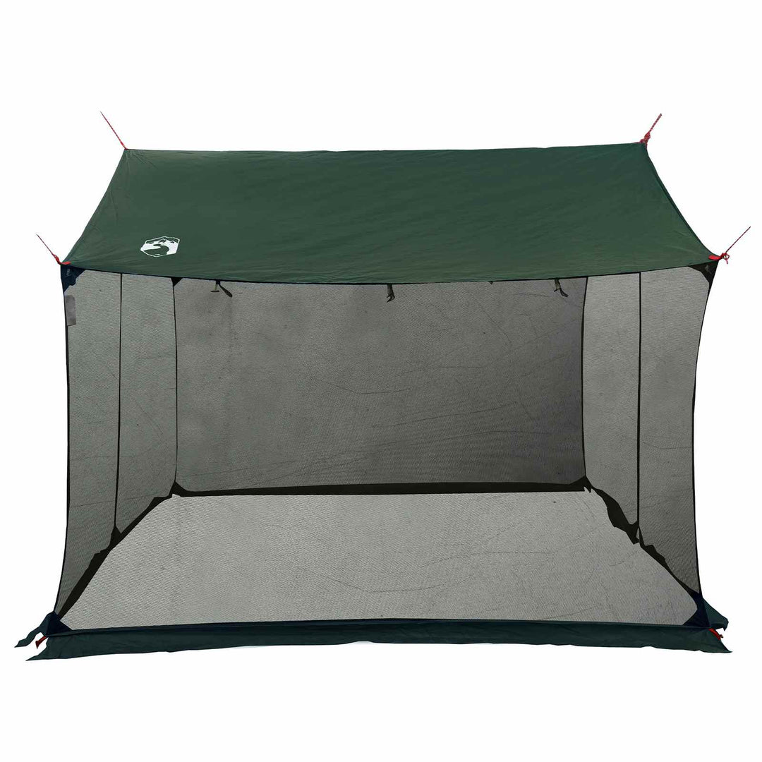 Camping tarp med mesh vægge Army Grøn 340 x 260 x 220 cm