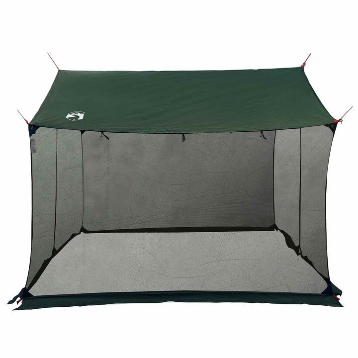 Camping tarp med mesh vægge Army Grøn 340 x 260 x 220 cm
