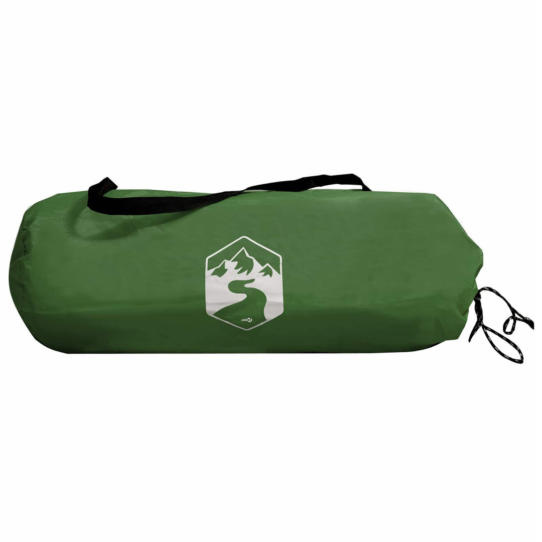 Camping tarp med mesh vægge Grøn 270 x 210 x 210 cm