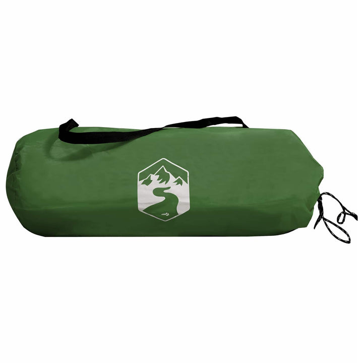 Camping tarp med mesh vægge Grøn 270 x 210 x 210 cm
