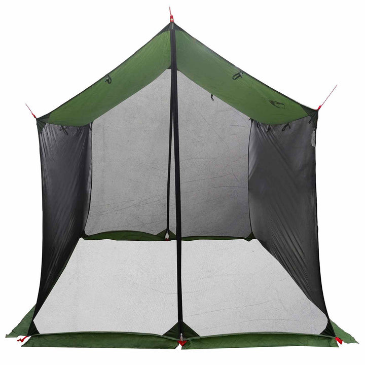 Camping tarp med mesh vægge Grøn 270 x 210 x 210 cm