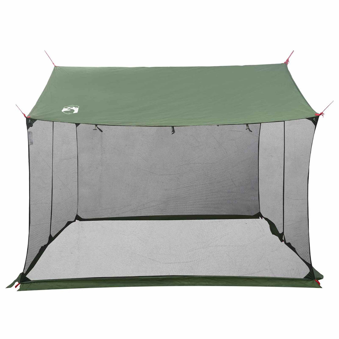 Camping tarp med mesh vægge Grøn 270 x 210 x 210 cm
