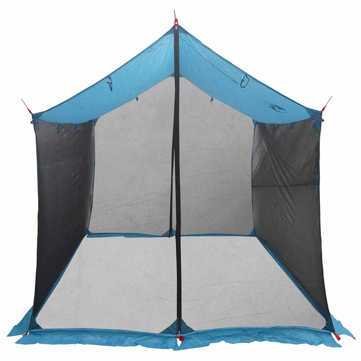 Camping tarp med mesh vægge Blå 270 x 210 x 210 cm