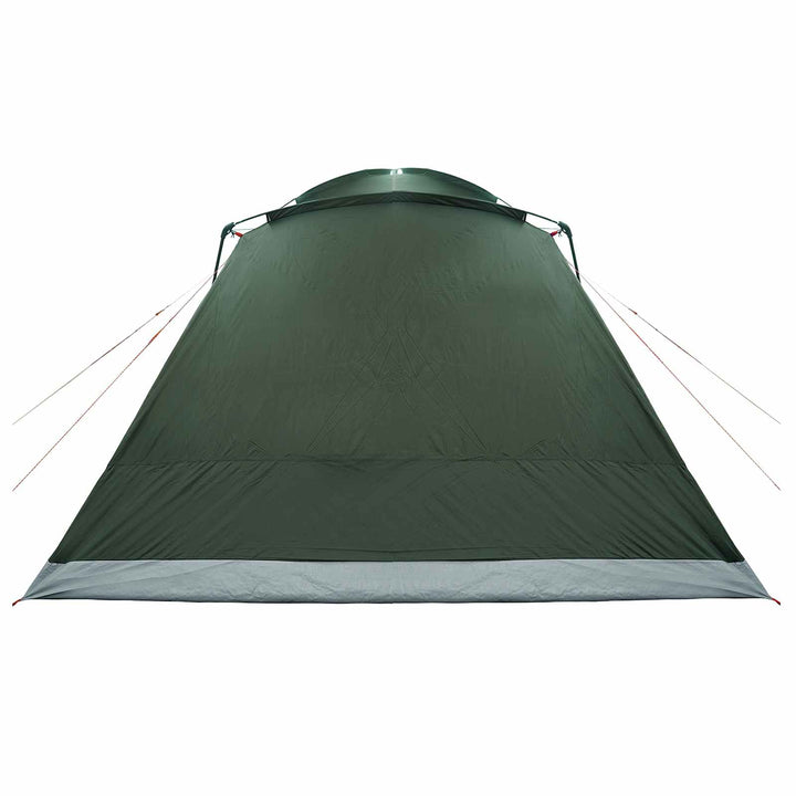 Hyttetelt med tag Army grøn 12-person Polyester og Stål