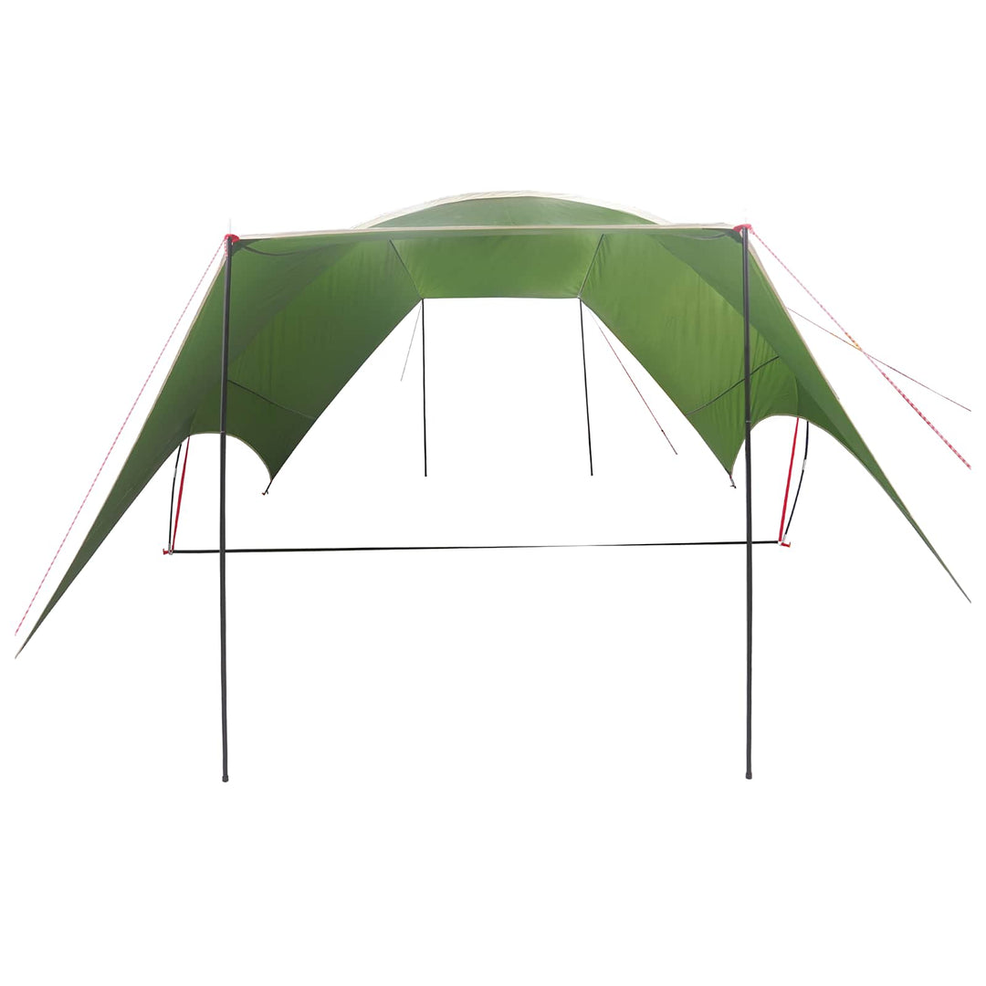 Camping tarp vandafvisende Grøn 550 x 400 x 230 cm