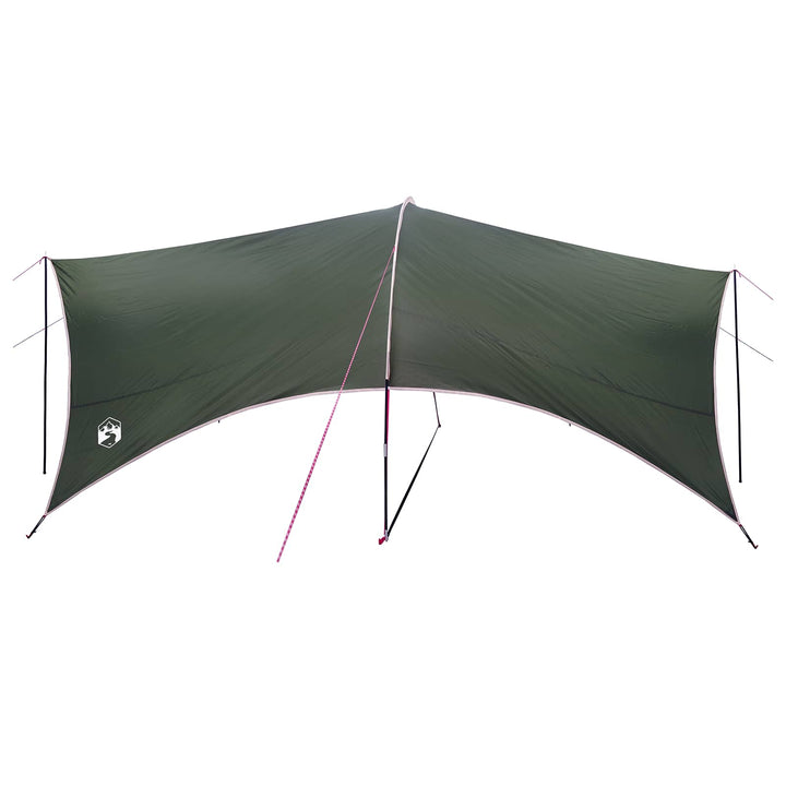 Camping tarp vandafvisende Army Grøn 550 x 400 x 230 cm