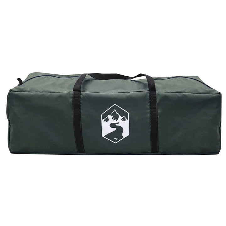 Camping tarp vandafvisende Army Grøn 695 x 580 x 200 cm