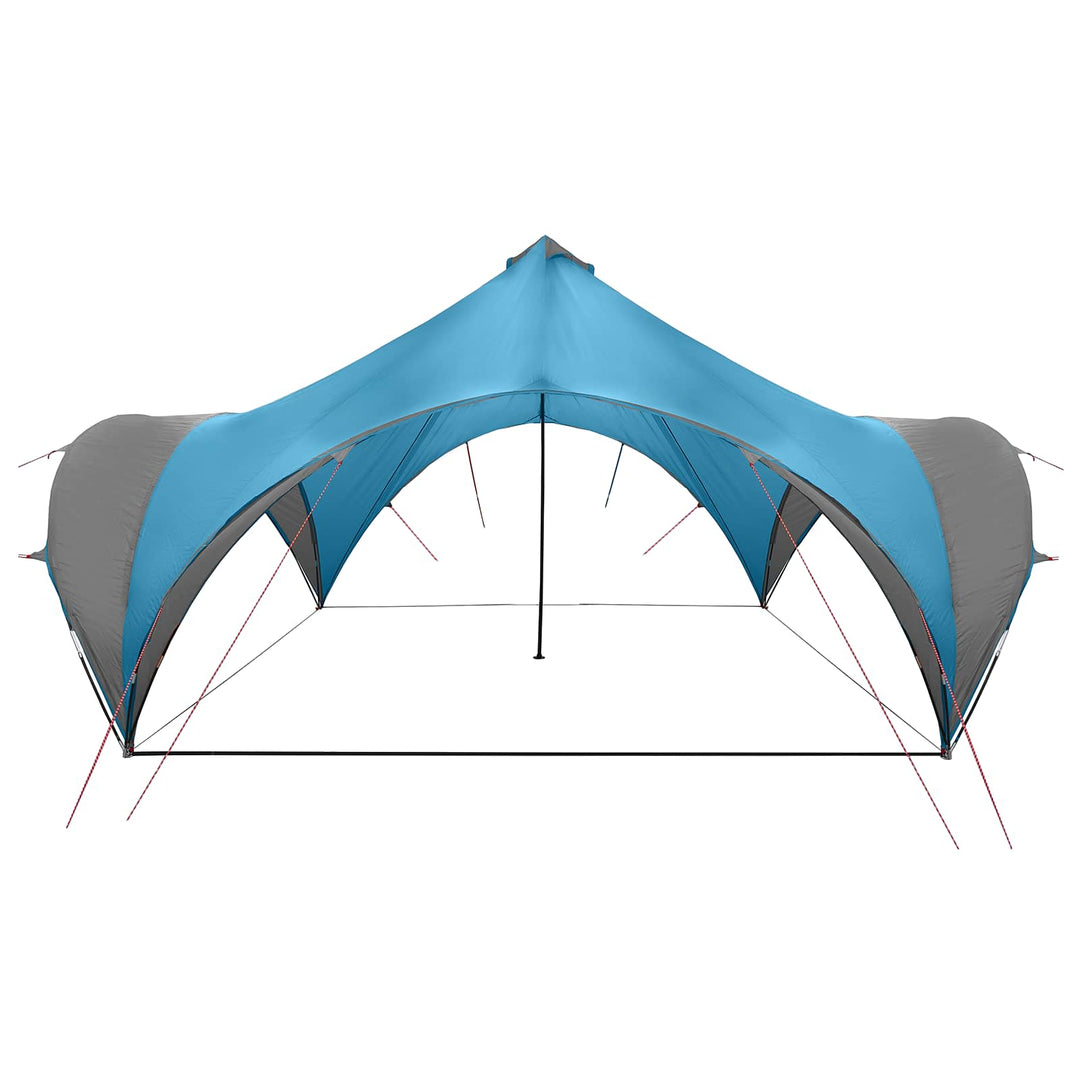 Party Tent med tag Blå 500 x 500 x 350 cm Polyester og Stål