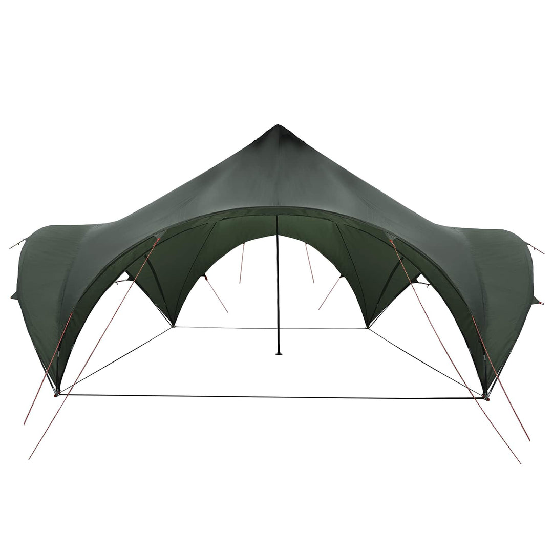 Party Tent Army grøn 500 x 500 x 350 cm Polyester og Stål